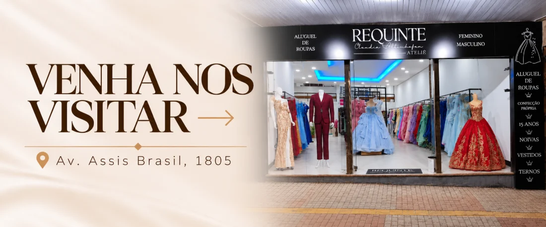 Venha nos visitar na Av. Assis Brasil, 1805