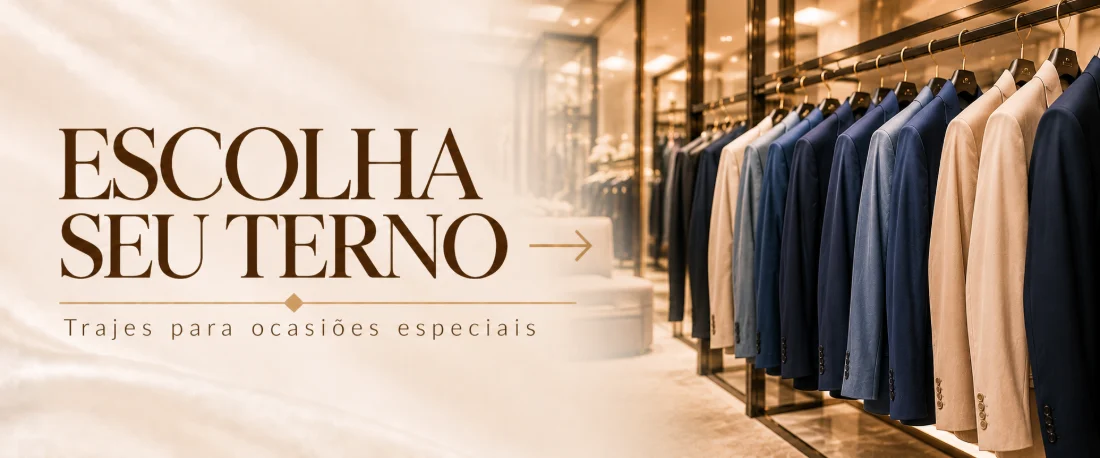 Escolha seu terno: trajes para ocasiões especiais