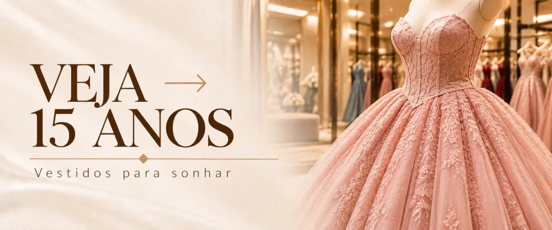 Veja os vestidos de 15 anos